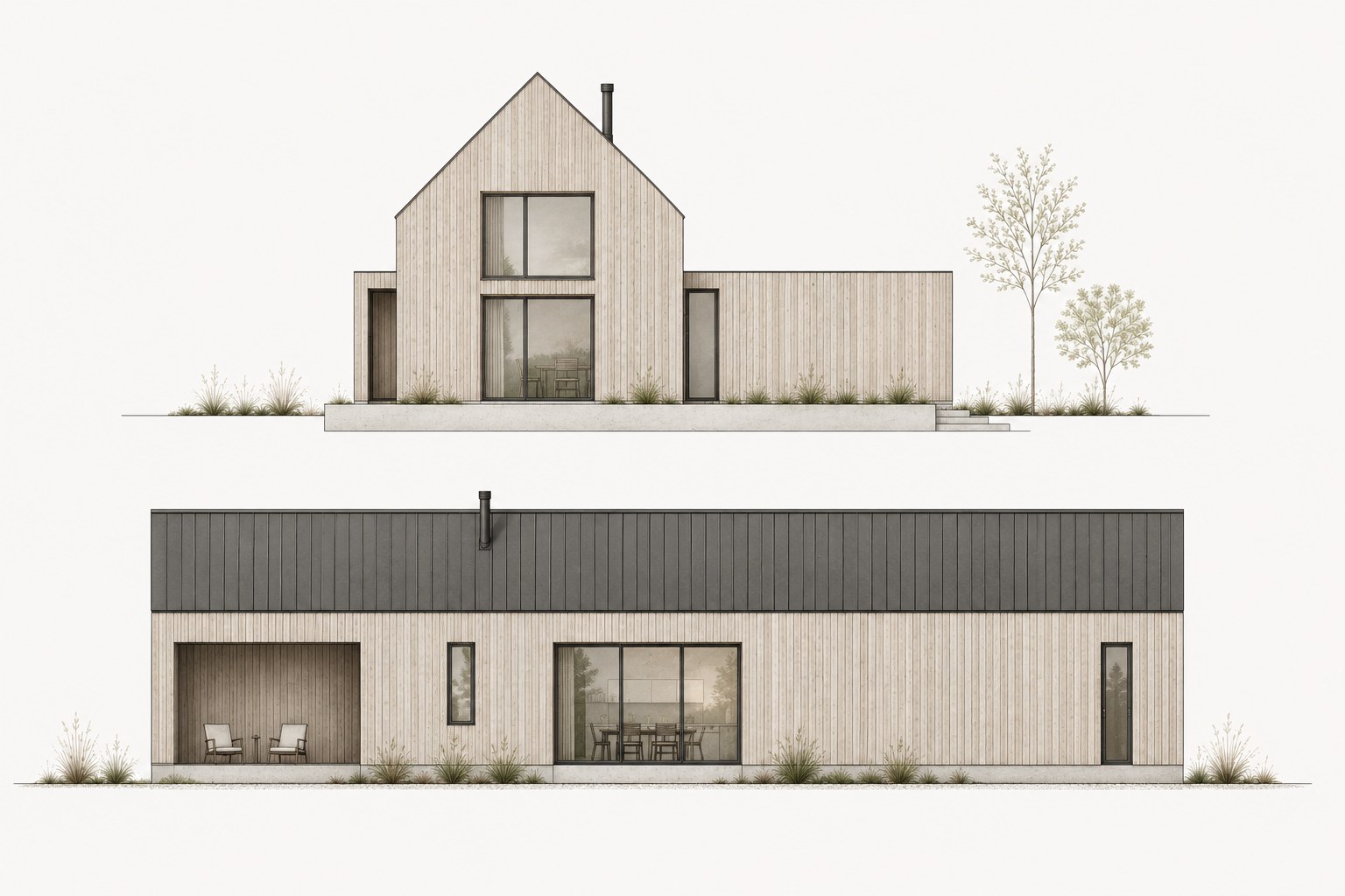 Country Home elevations