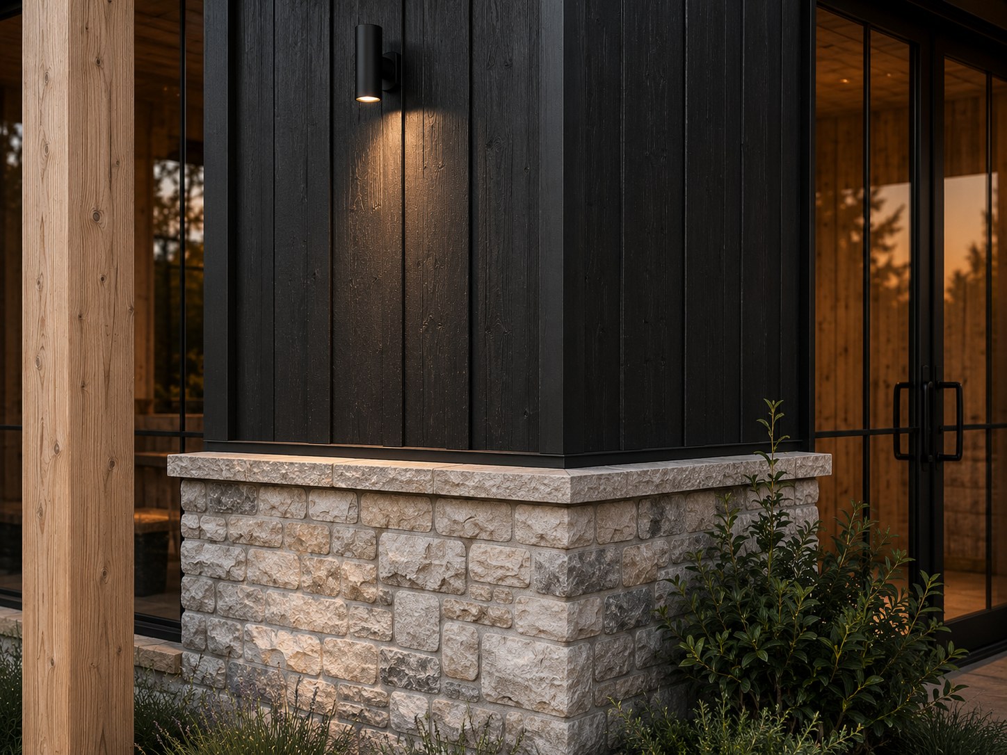 Courtyard material detail