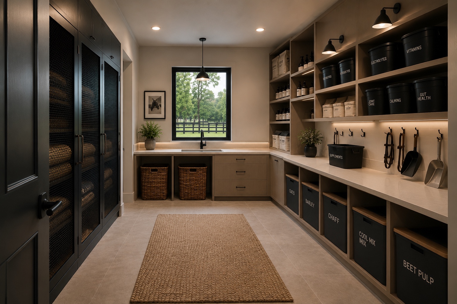 Designing Tack Rooms, Feed Rooms & Wash Bays That Work