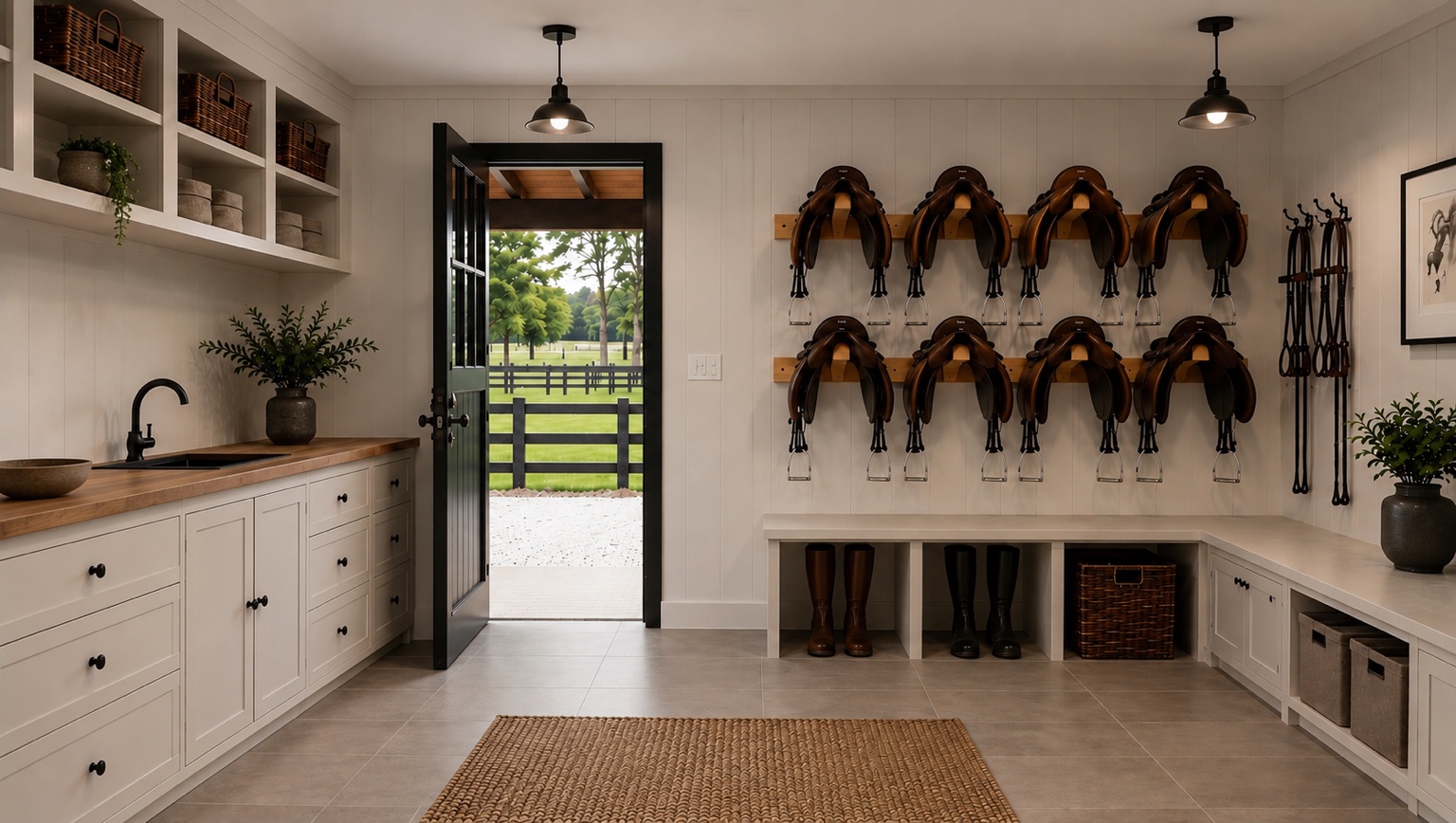 Tack room