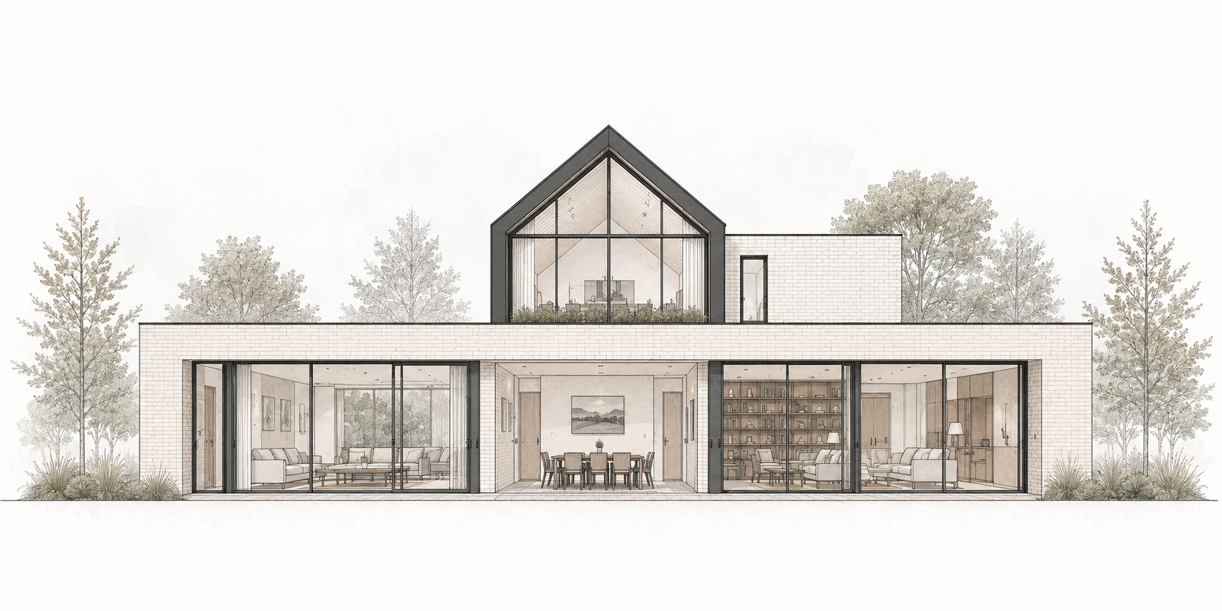 Oxford Estate architectural elevation